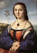 RAFFAELLO Sanzio Portrait of Maddalena Doni ft Sweden oil painting artist